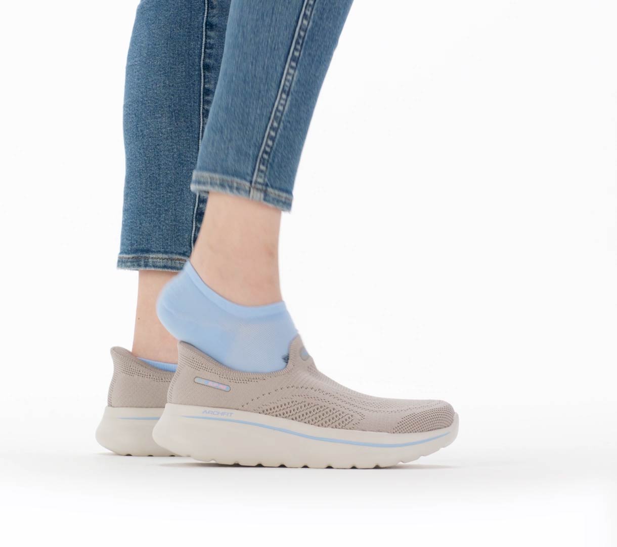 Slip-ins Relaxed Fit: GO WALK Arch Fit N-Joy - Arianne|Skechers
