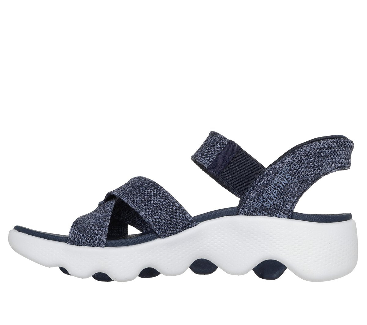 Slip-ins: GO WALK Massage Fit Sandal - Heather|Skechers