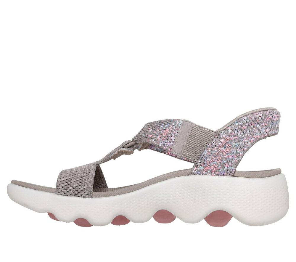 Slip-ins: GO WALK Massage Fit Sandal - Confetti Sky|Skechers
