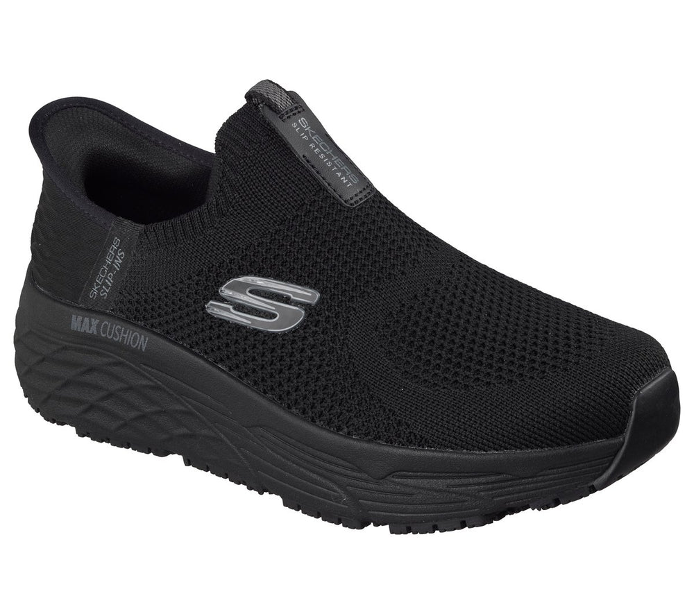 Slip-ins Work Slip-Resistant: Max Cushioning Elite - Riclan|Skechers