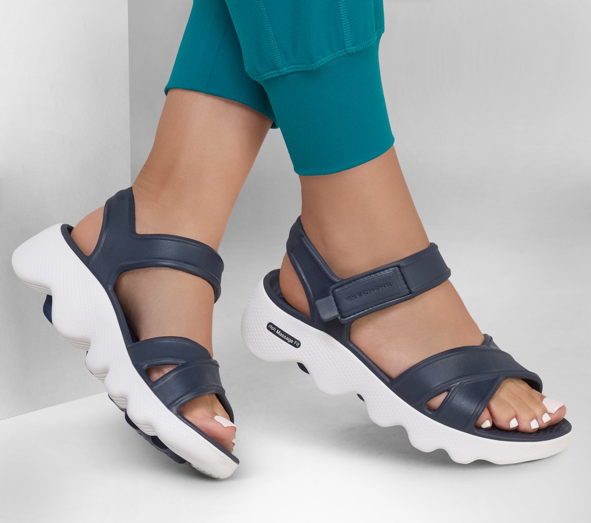 Foamies: Massage Fit Sandal - Heartfelt|Skechers