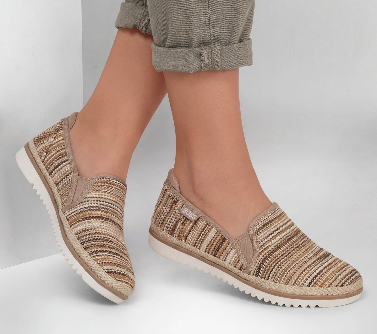 BOBS Flexpadrille LO - Sunny Stripes|Skechers