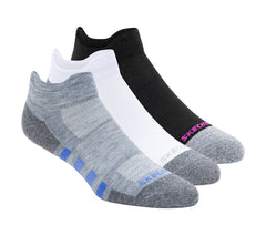 Work: Lowcut Heel Tab Socks - 3 Pack|Skechers