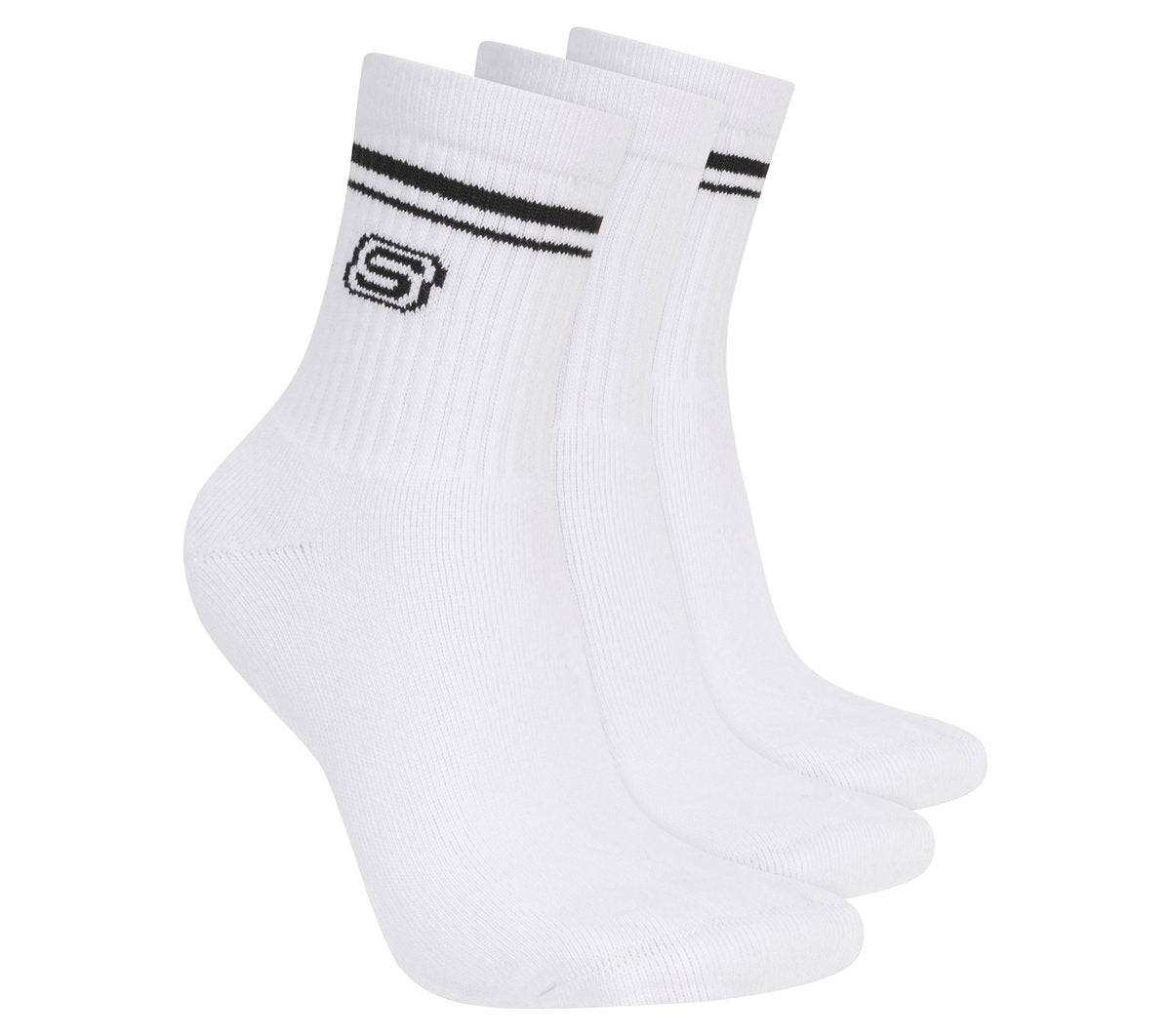 3 Pack Women's Low Crew Varsity Socks|Skechers