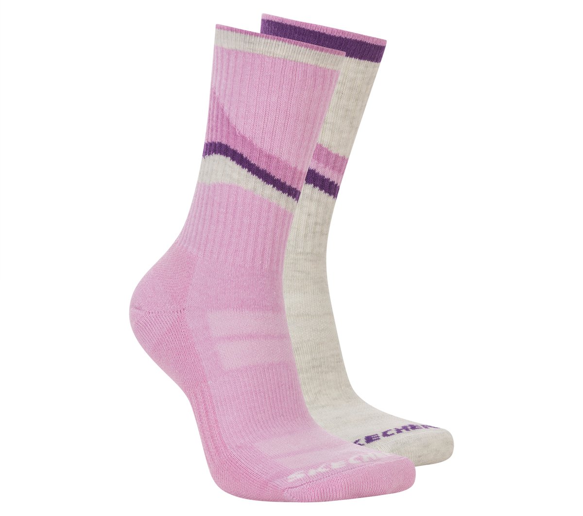 2 Pack Women's Crew Trail Socks|Skechers