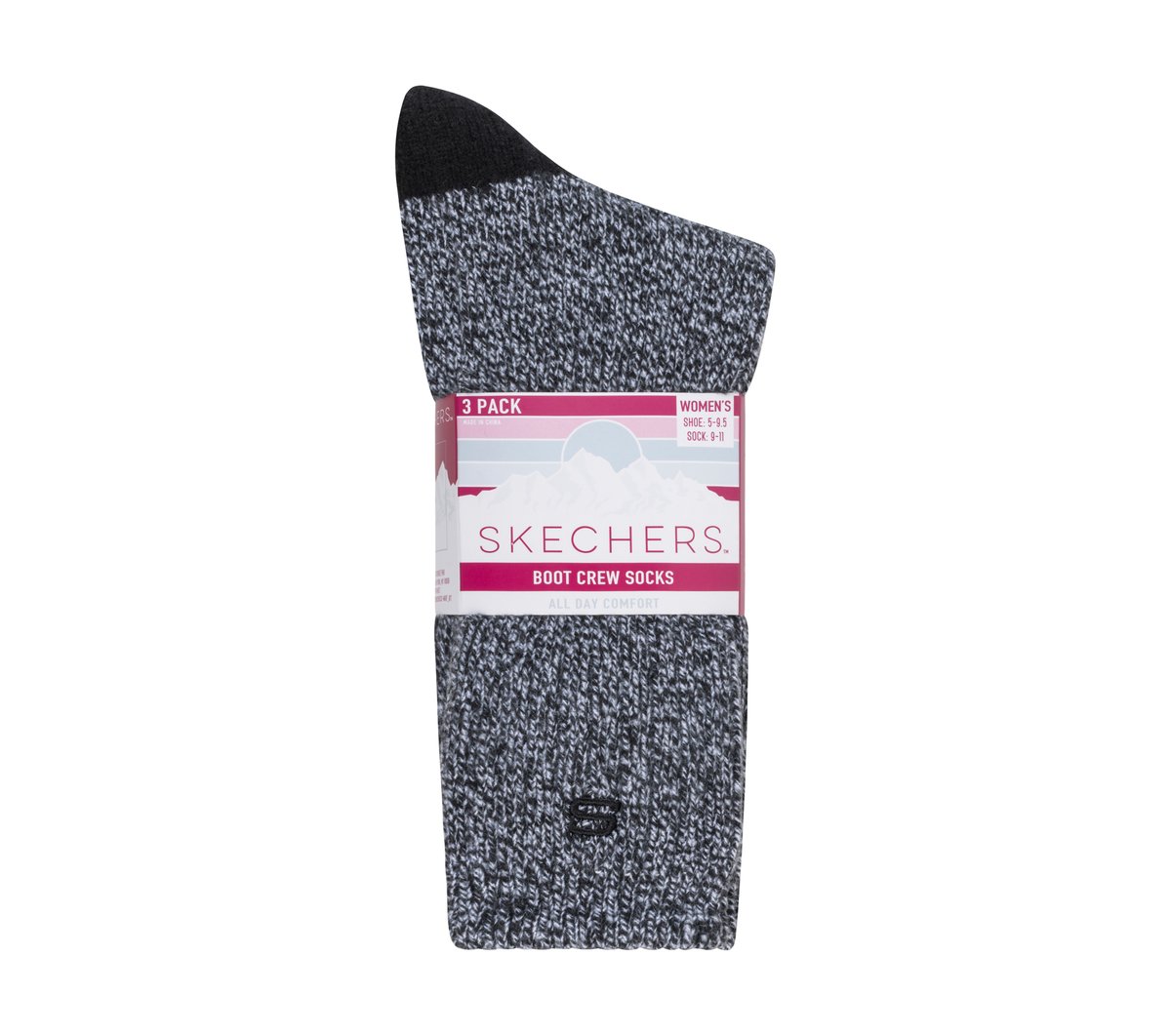 Super Soft Boot Crew Socks - 3 Pack|Skechers