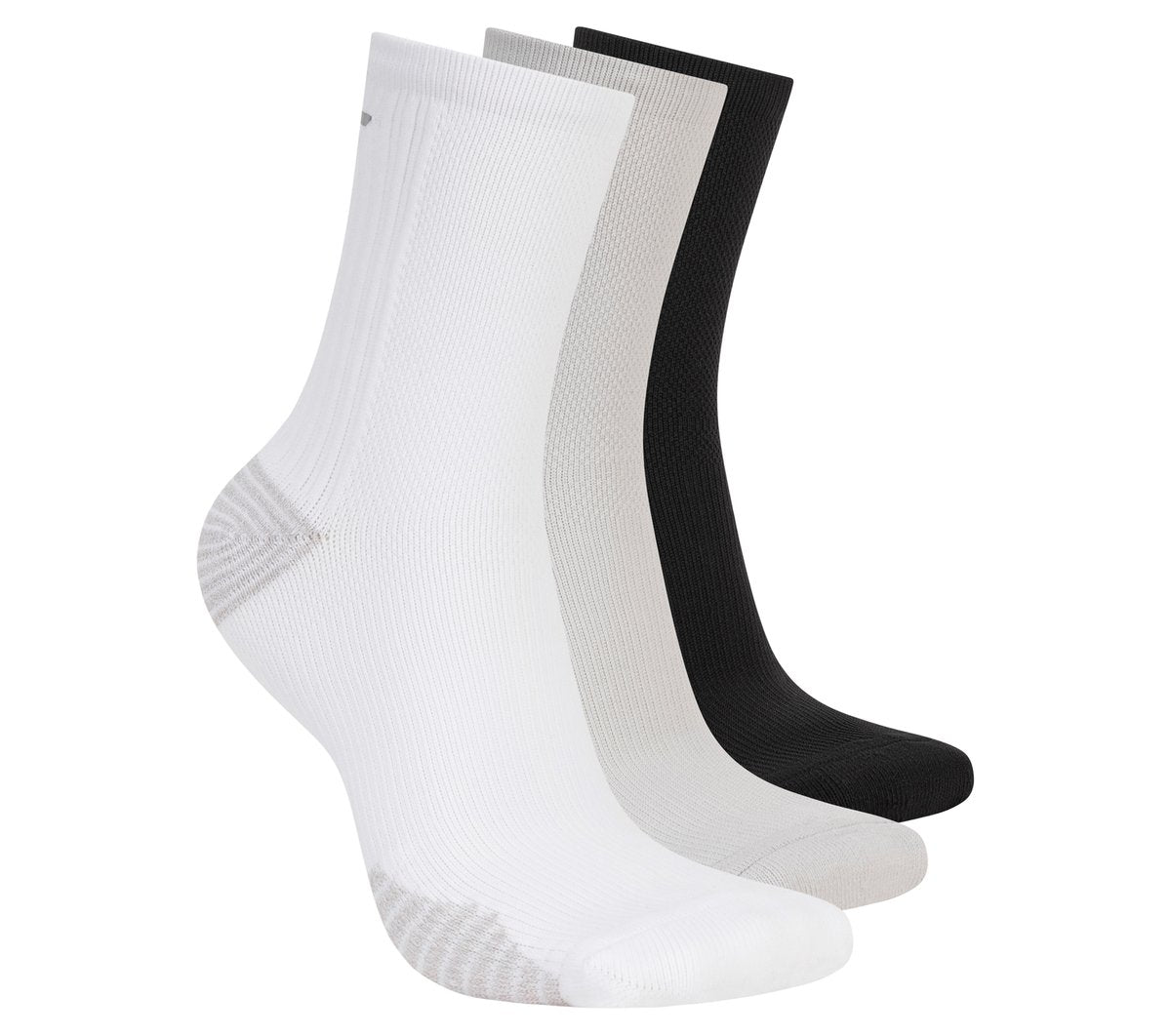 3 Pack Women's Half Terry Low Crew Socks|Skechers
