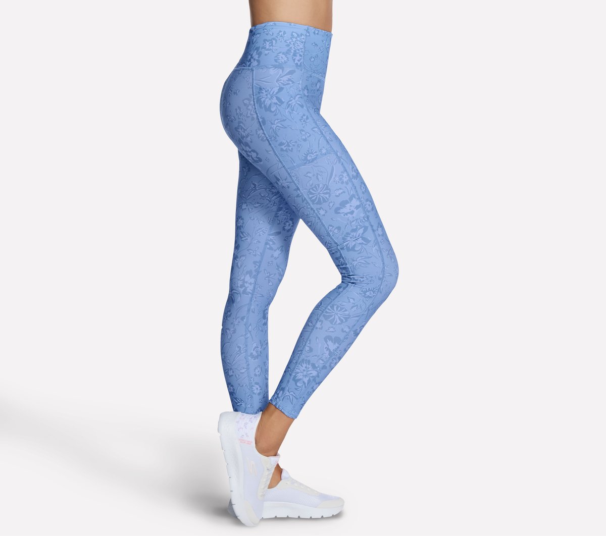 GO WALK Printed Full Length High-Waisted Legging|Skechers