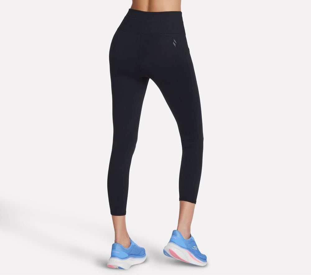 GO WALK Rib Mix High Waisted 7/8 Legging|Skechers
