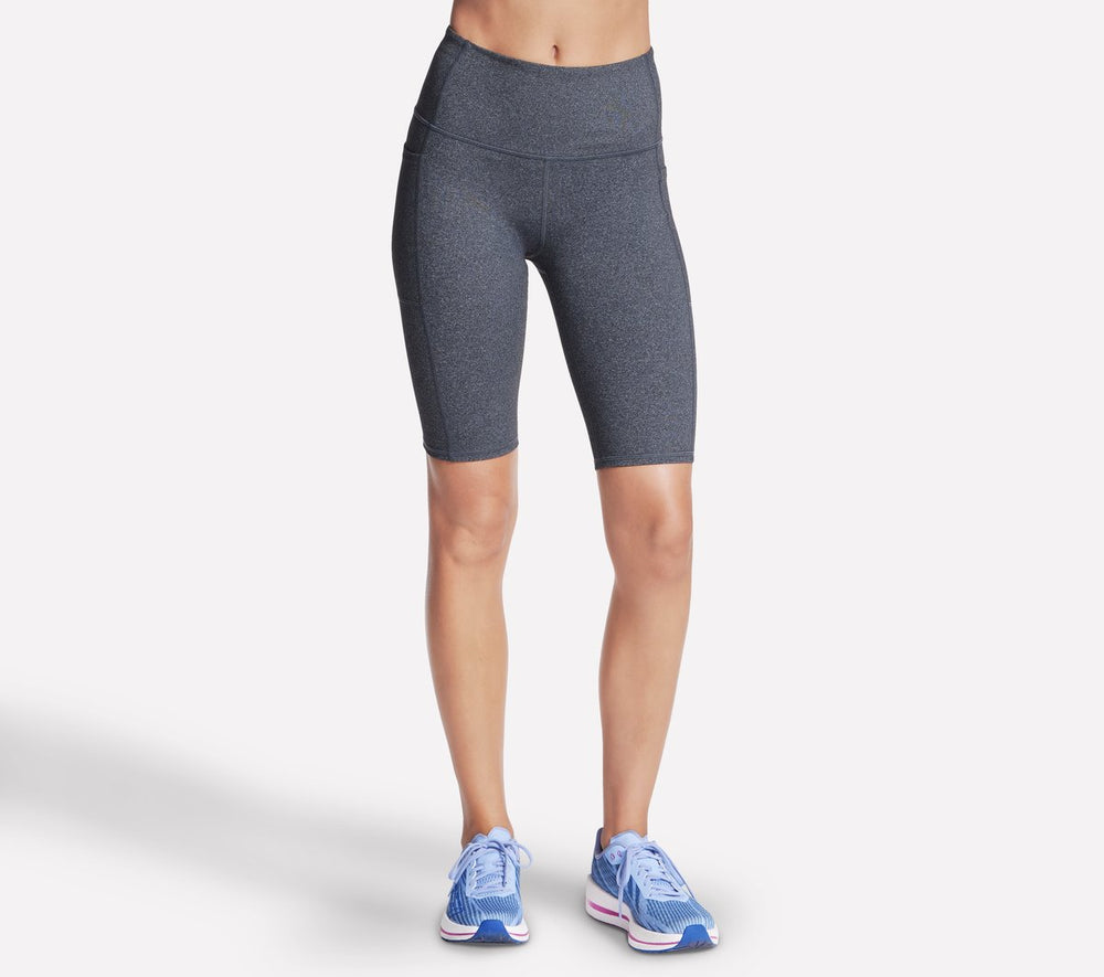 GO WALK High Waisted 10 Inch Bike Short|Skechers