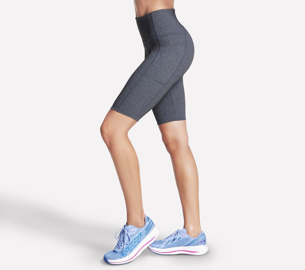 GO WALK High Waisted 10 Inch Bike Short|Skechers