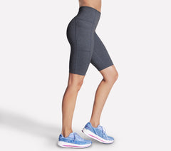 GO WALK High Waisted 10 Inch Bike Short|Skechers