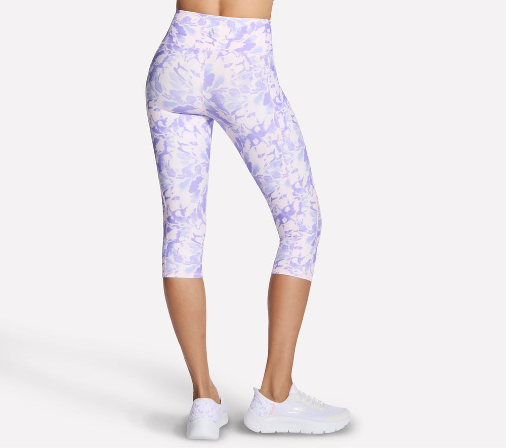 GO FLEX Printed High Waisted Capri|Skechers