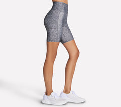 GO FLEX Printed High Waisted 8 Inch Bike Short|Skechers