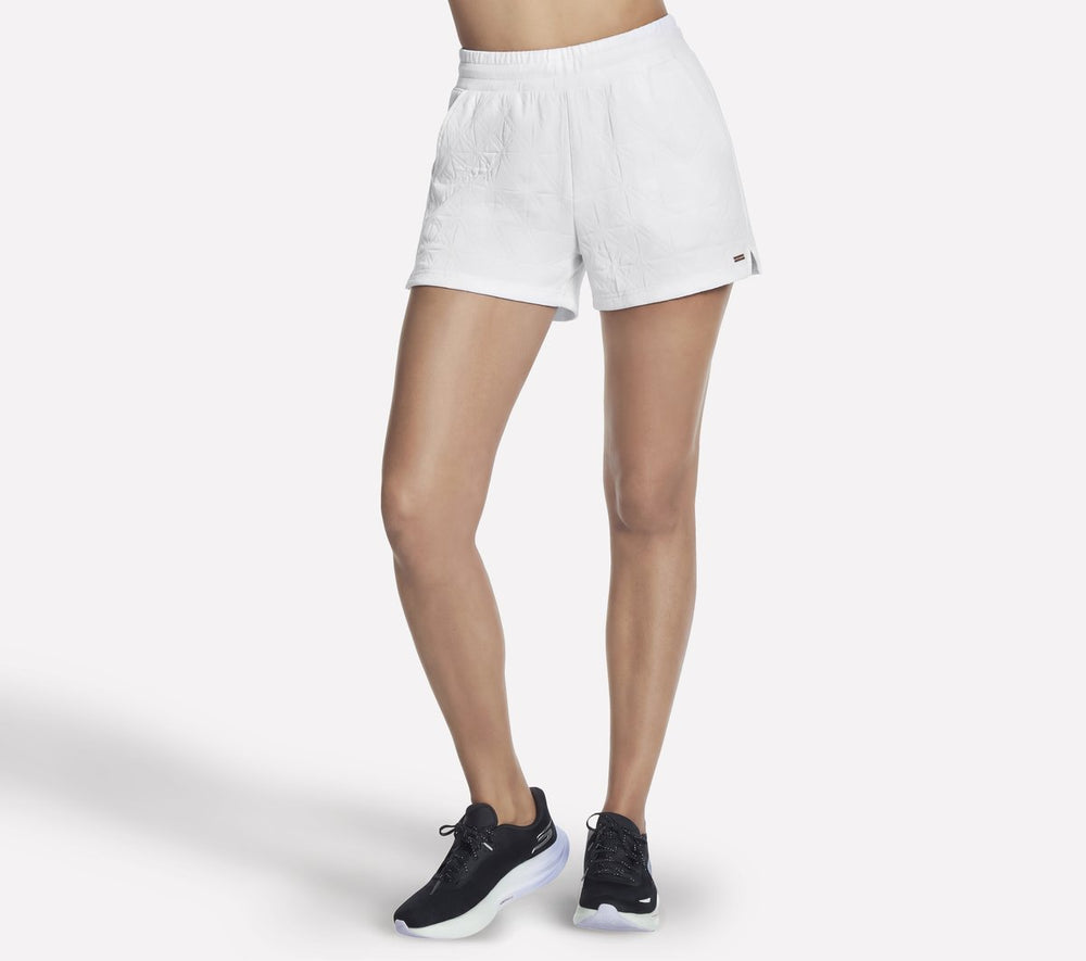 GO WALK Cozy Fit Diamond 4 Inch Short|Skechers