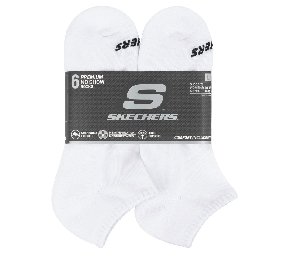 6 Pack Core Low Cut Large Socks|Skechers