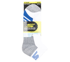 3 Pack Men's Half Terry Quarter Crew Socks|Skechers