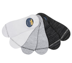 6 Pack Men's Sneaker Liner Socks|Skechers
