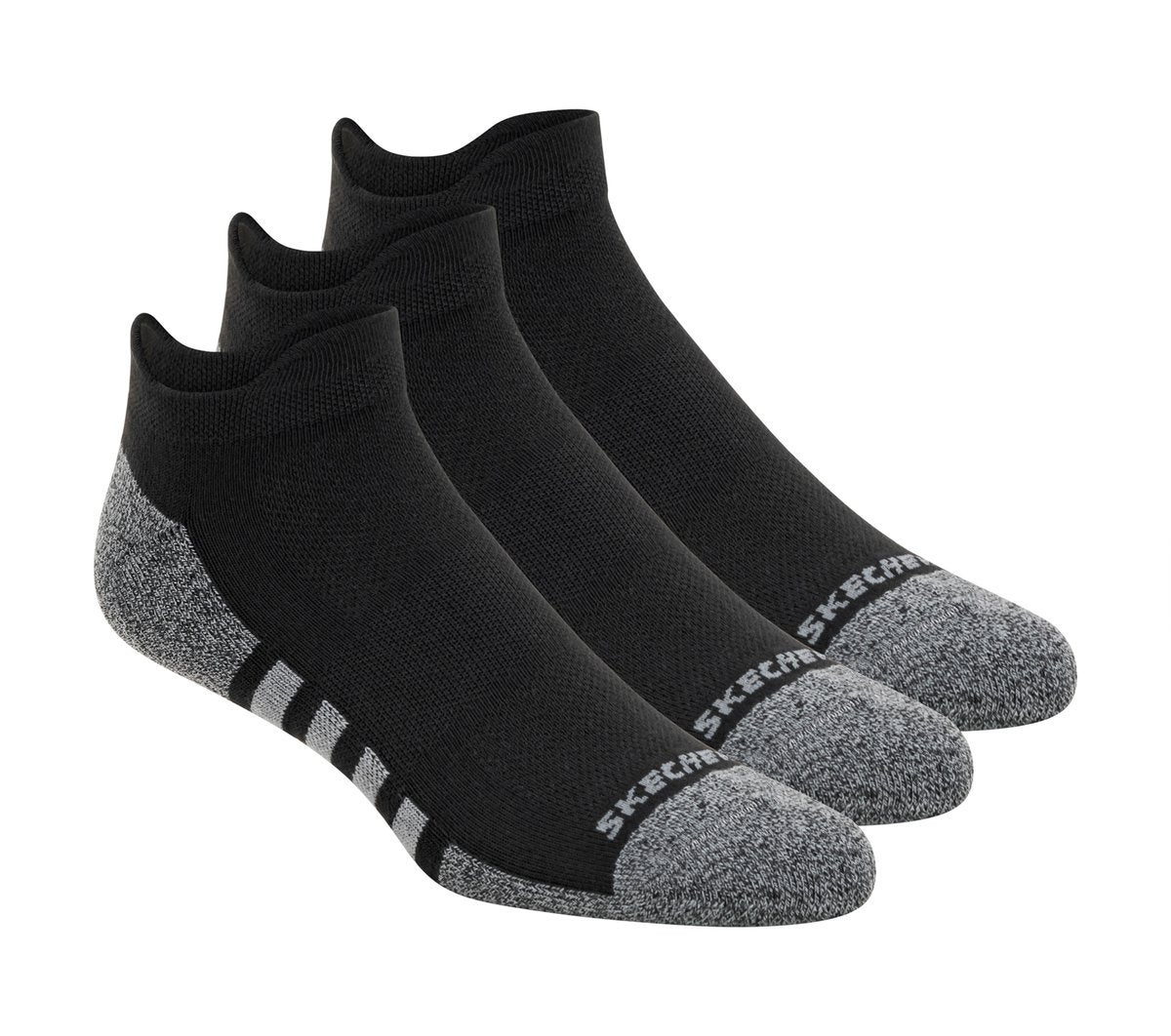 Lowcut Heel Tab Work Socks - 3 Pack|Skechers