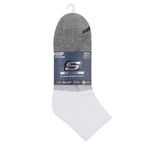 3 Pack Men's Colorblock Quarter Socks|Skechers