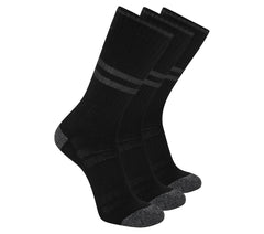 3 Pack Men's Reflective Performance Crew Socks|Skechers