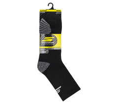 3 Pack Men's Performance Running High Quarter Socks|Skechers