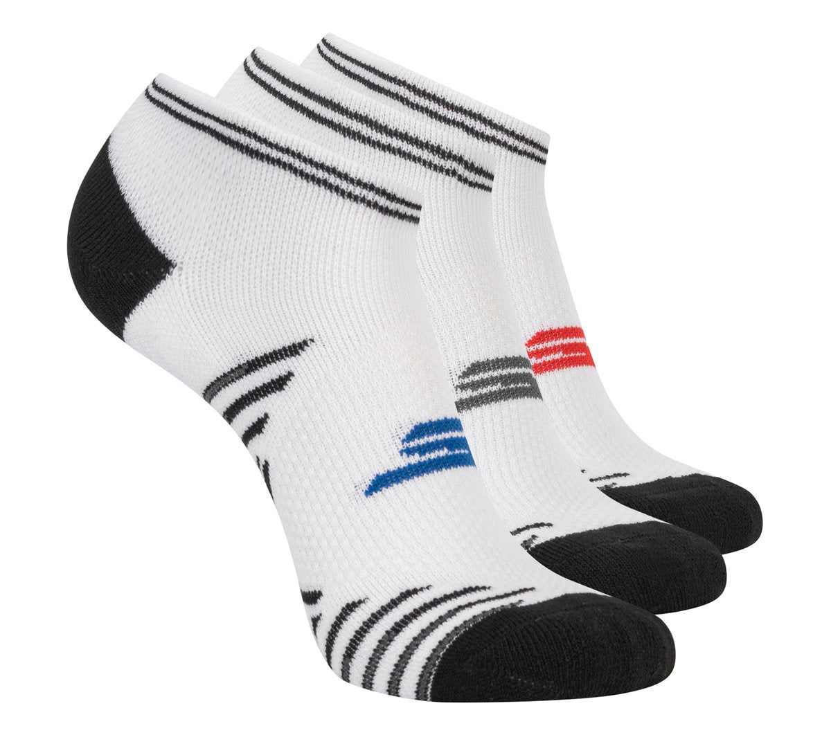 3 Pack Men's Performance Low Cut Running Socks|Skechers