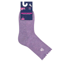 3 Pack Kids Ankle Lettuce Socks|Skechers