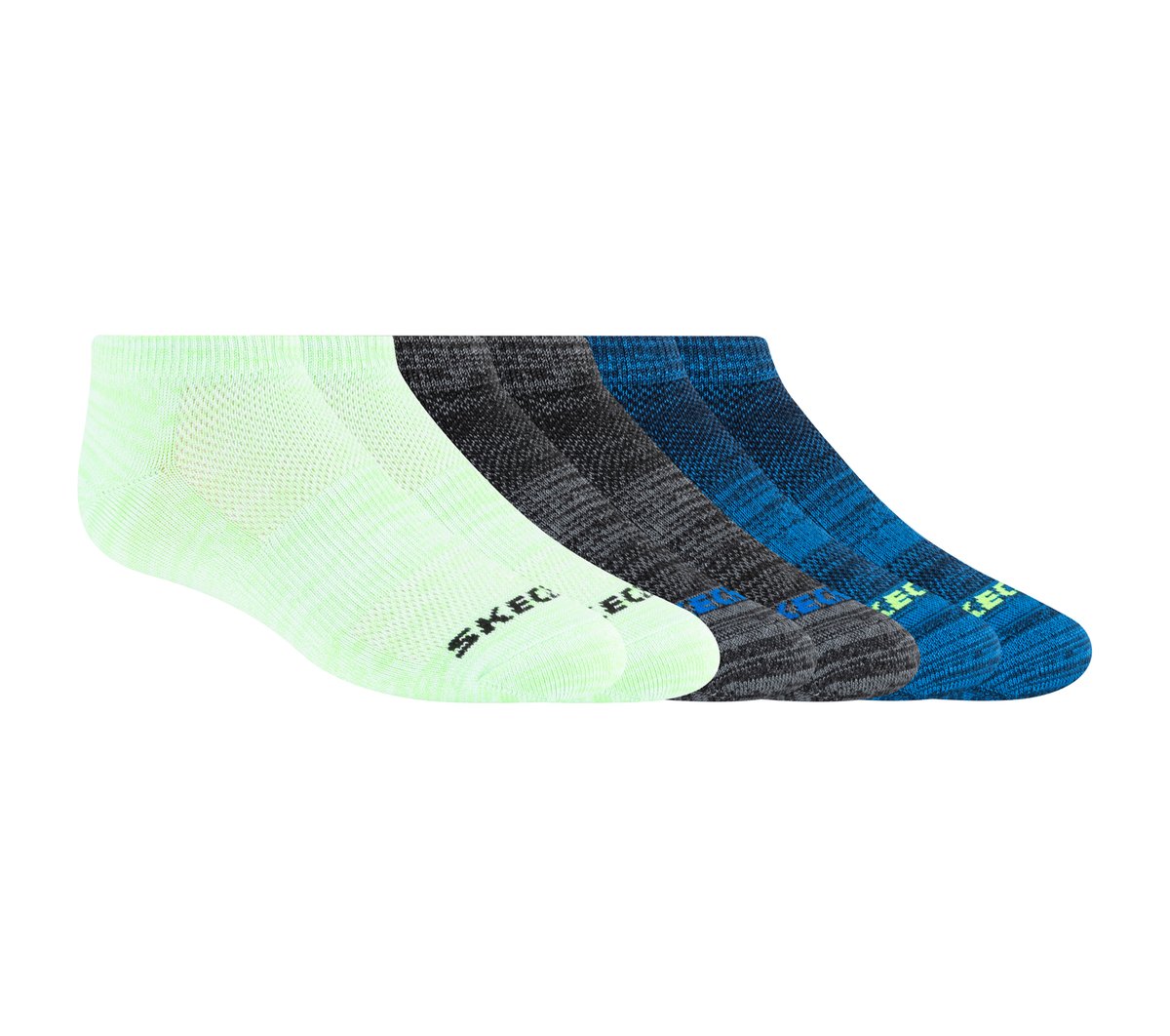 6 Pack Low Cut Non Terry Socks|Skechers
